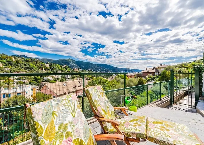 Free Parking Terrazza Mare - Portofino - Aria Condizionata Apartamento *